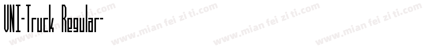 VNI-Truck Regular字体转换